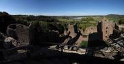 SX16661-16686 View over fields from top of Goodrich Castle keep.jpg